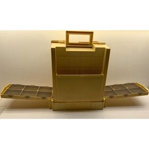 Vintage 1980's Portabble Folding Craft~Sewing~Jewelry~Thread~Caddy Sewing Box